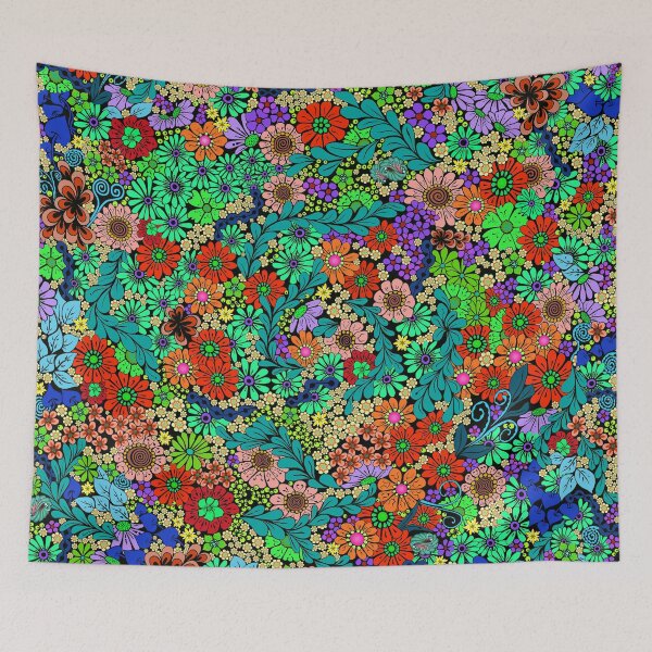 Item preview, Totally Zen Spiral Garden - Summer greens and reds designed and sold by Kestrelle.
