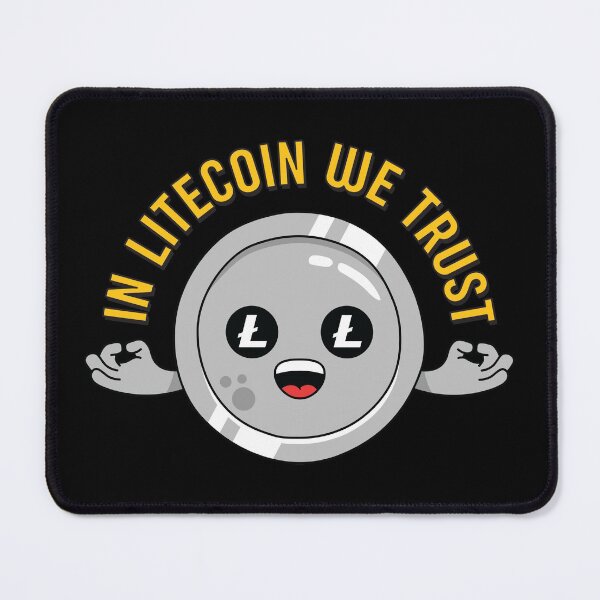 Item preview, In Litecoin We Trust - for Crypto Traders and Litecoin Miners designed and sold by spacedowl.