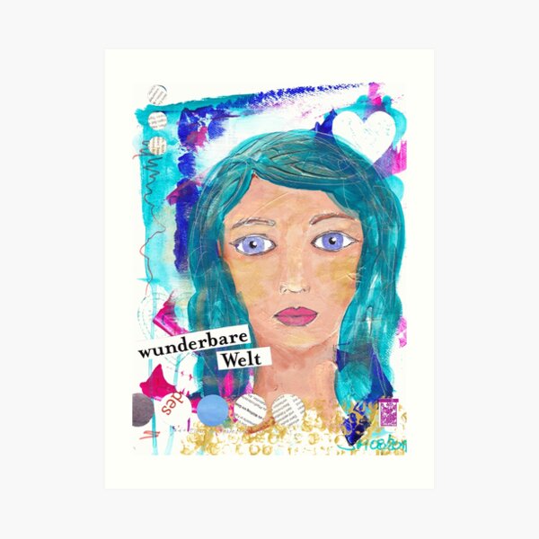 Wonderful World Kunstdruck