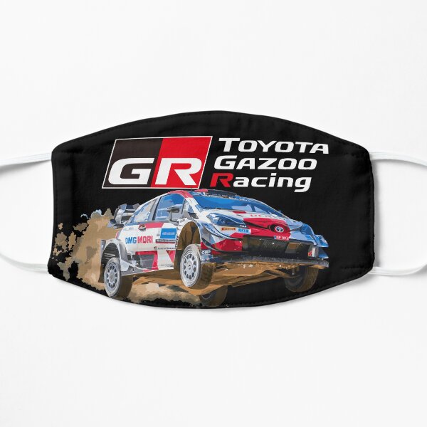 WRC TOYOTA GR YARIS - gazoo racing Sébastien Ogier Elfyn Evans Jump Masque sans plis
