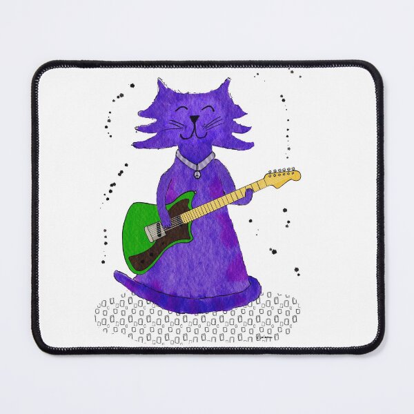 Item preview, Cool Cat Guitarist designed and sold by Lilmonsto.