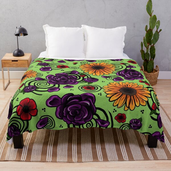 Item preview, Halloween Floral Pattern designed and sold by Dr-Sloth.