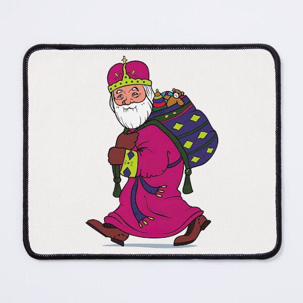 Item preview, Santa Claus Saint Nicholas Design, Saint Nicholas, Santa Claus, Christmas designed and sold by graphic-genie.