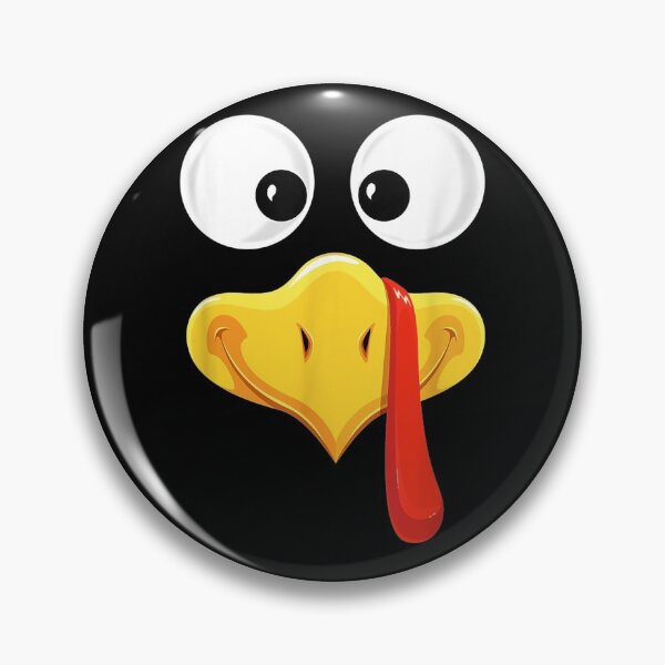 Item preview, Thanksgiving Day Turkey Face Funny designed and sold by theresamorelli.