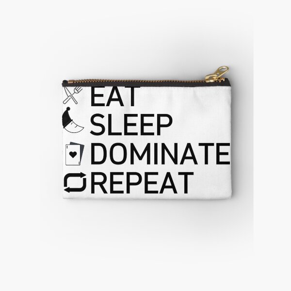 Item preview, EAT SLEEP DOMINATE REPEAT designed and sold by photograpyshop.