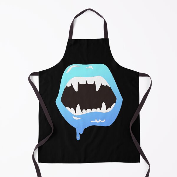 Item preview, Vampire Lips Vampire Teeth Vampire Bite Blood Kiss designed and sold by MOP-tees.