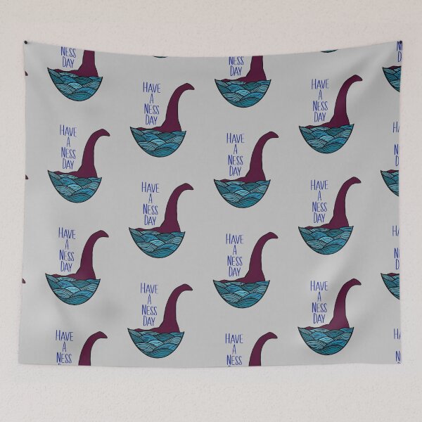 Item preview, Loch Ness Monster Greeting designed and sold by SquirrelPants87.