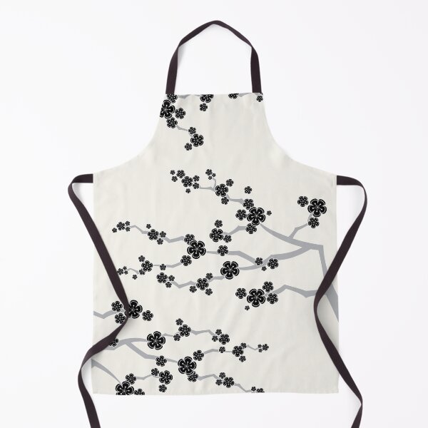 Item preview, Black Oriental Cherry Blossoms | Zen Japanese Sakura Flowers © fatfatin designed and sold by fatfatin.