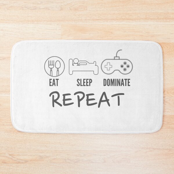 Item preview, EAT SLEEP DOMINATE REPEAT designed and sold by photograpyshop.