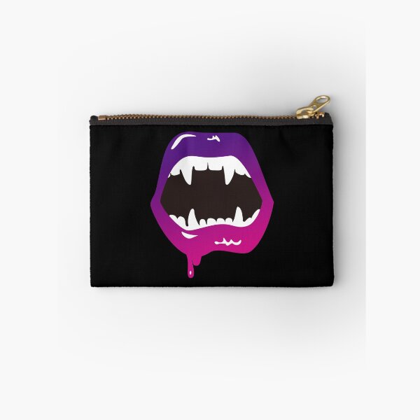 Item preview, Vampire Lips Vampire Teeth Vampire Bite Blood Kiss  designed and sold by MOP-tees.
