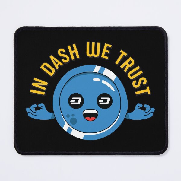 Item preview, In Dash We Trust - for Crypto Traders and Dash Miners designed and sold by spacedowl.