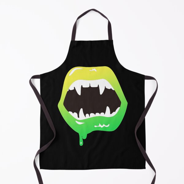 Item preview, Vampire Lips Vampire Teeth Vampire Bite Blood Kiss designed and sold by MOP-tees.