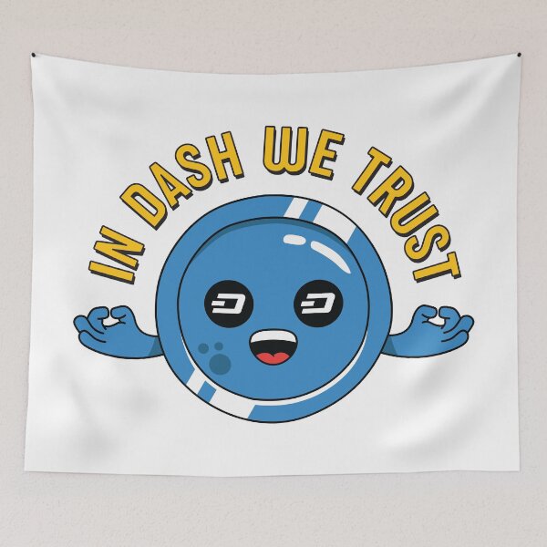 Item preview, In Dash We Trust - for Crypto Traders and Dash Miners designed and sold by spacedowl.