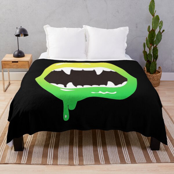 Item preview, Vampire Lips Vampire Teeth Vampire Bite Blood Kiss  designed and sold by MOP-tees.