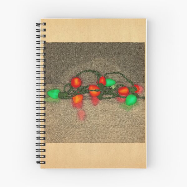 Item preview, Lights in Red and Green designed and sold by MegsWhimsy.