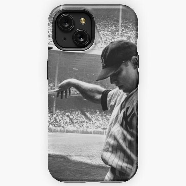 Mickey Mantle Wallpaper iPhone Cases for Sale