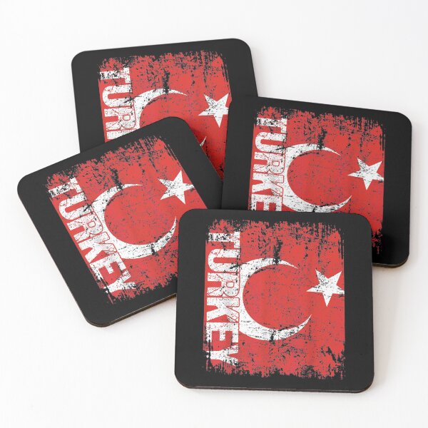 Item preview, TURKEY Flag Vintage Distressed TURKEY designed and sold by theresamorelli.