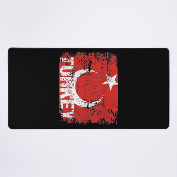Item preview, TURKEY Flag Vintage Distressed TURKEY designed and sold by theresamorelli.