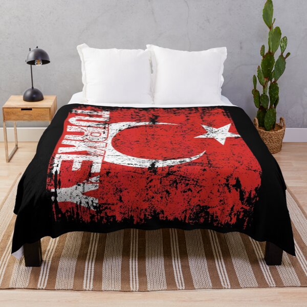 Item preview, TURKEY Flag Vintage Distressed TURKEY designed and sold by theresamorelli.