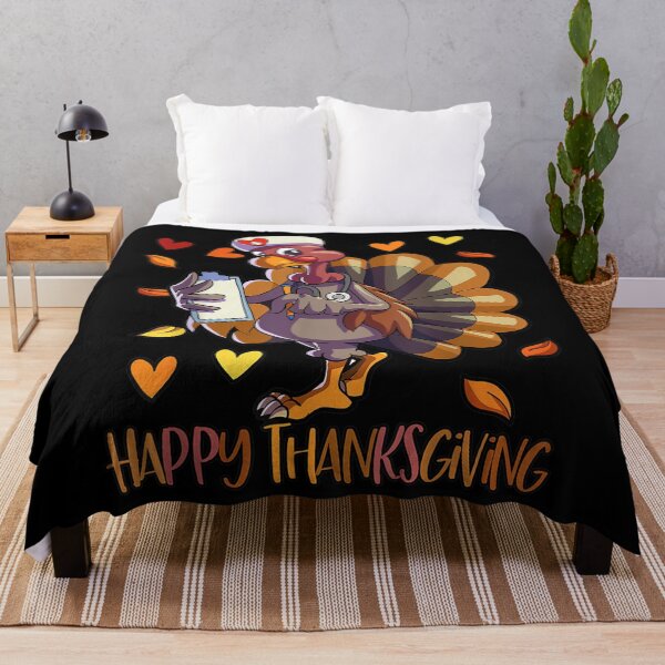 Artikelvorschau, Türkei Krankenschwester Thanksgiving Shirt Frauen Urlaub Krankenpflege happy entworfen und verkauft von theresamorelli.