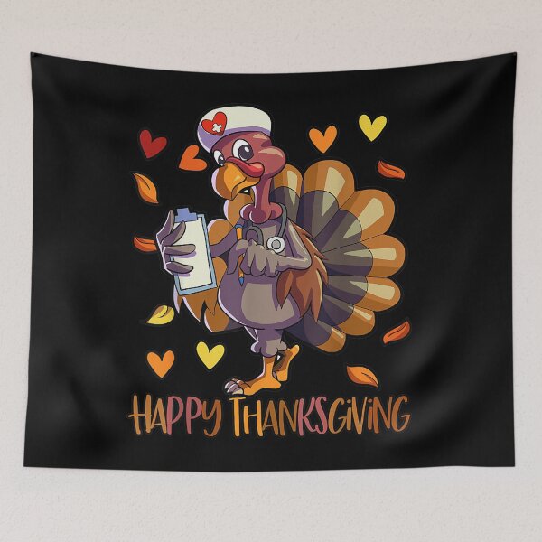 Item preview, Turkey Nurse Thanksgiving Shirt Women Holiday Nursing happy designed and sold by theresamorelli.
