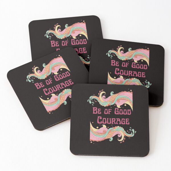 Item preview, Be of Good Courage designed and sold by CheekyGrace.