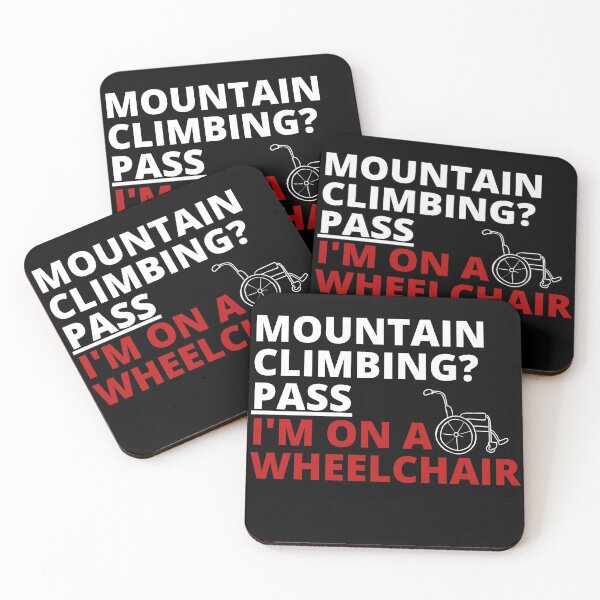 Item preview, Mountain climbing? Pass. I'm on a wheelchair designed and sold by Tiredmenphilo.