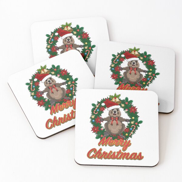 Item preview, Merry Christmas Quokka designed and sold by Amanda Lucas.