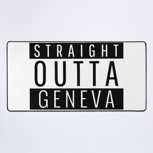 Item preview, Straight Outta Geneva Illinois designed and sold by Teelogic.