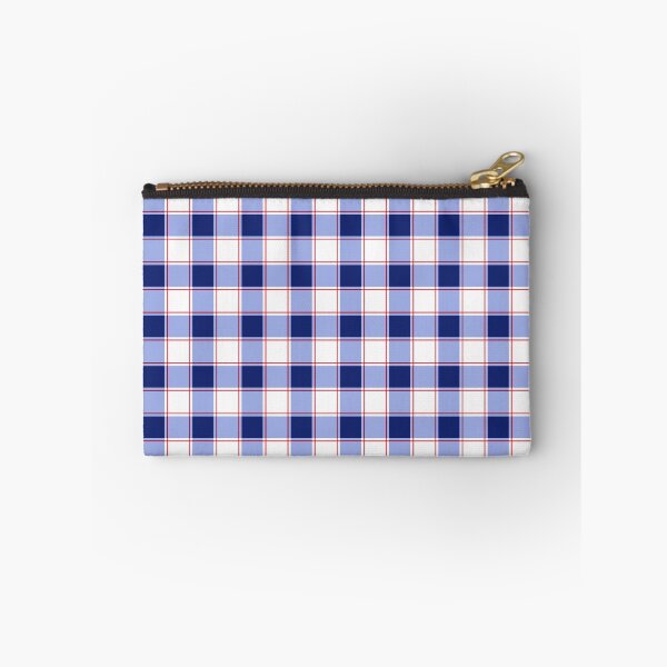 Item preview, Check pattern illustration in combination of blue and red on a white background. Retro, trendy, modern style graphics. designed and sold by Tuesday-Project.