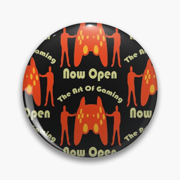 Item preview, The Art Of Gaming, Now Open designed and sold by blueocan.