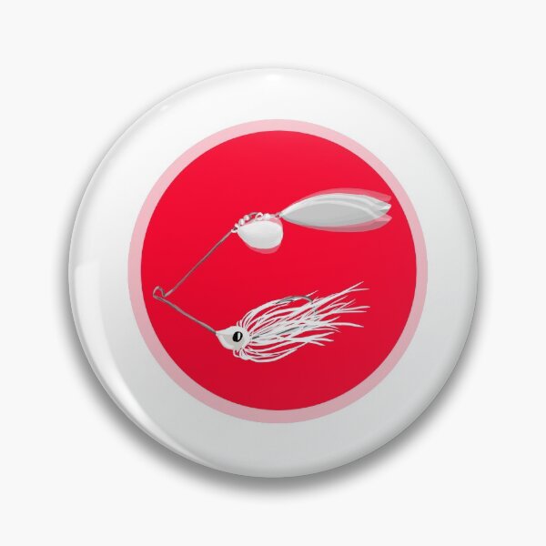 Item preview, White Spinner Bait Fishing Lure designed and sold by sd749.
