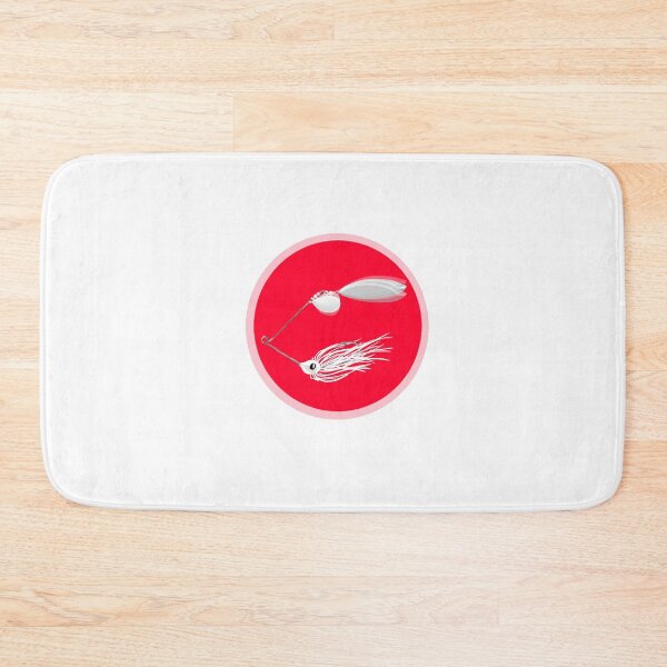 Item preview, White Spinner Bait Fishing Lure designed and sold by sd749.