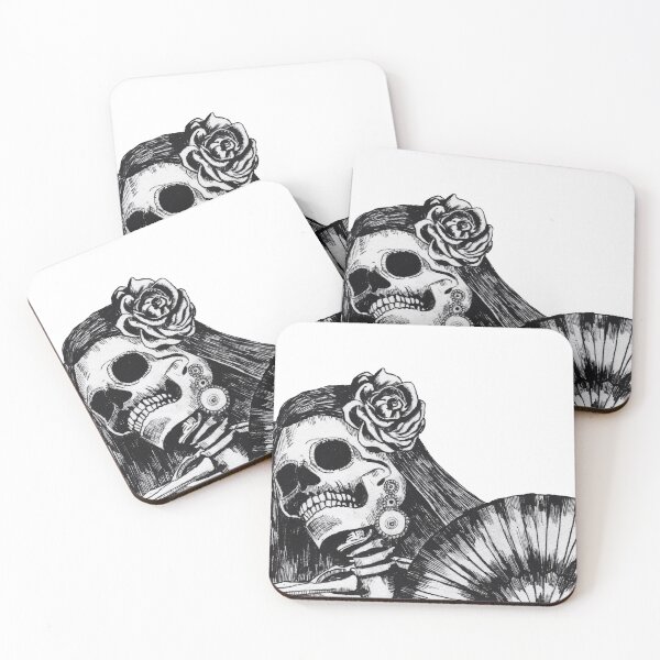 Item preview, a Skeleton with a fan. designed and sold by Pyroant.