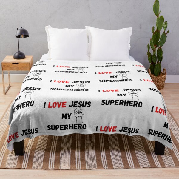 Item preview, Christian Salvation Quote Cute Saying Jesus is My Superhero T-Shirt designed and sold by NewwaveLine.