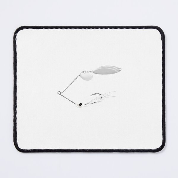 Item preview, White Spinner Bait Fishing Lure - White designed and sold by sd749.