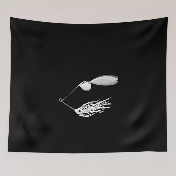 Item preview, White Spinner Bait Fishing Lure - White designed and sold by sd749.
