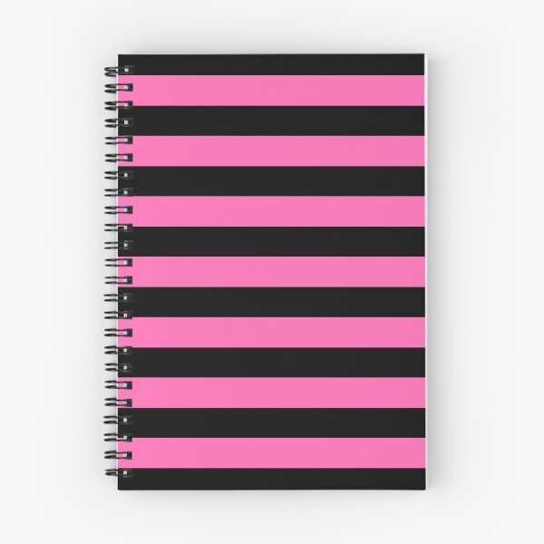 Item preview, Black and Hot Pink Horizontal Stripes designed and sold by starrylite.