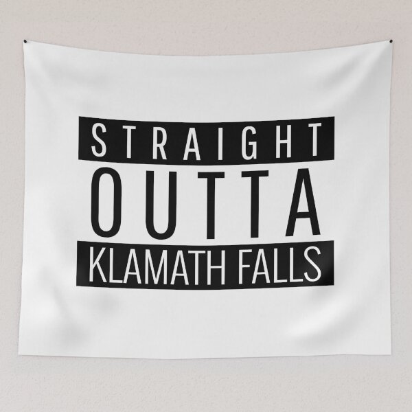 Item preview, Straight Outta Klamath Falls Oregon  designed and sold by Teelogic.