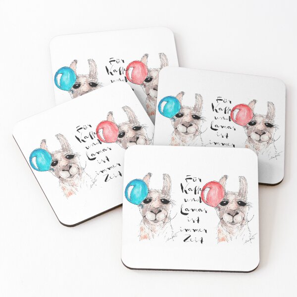 Item preview, There is always time for coffee and llamas by Heidi Eder designed and sold by Pioooh.