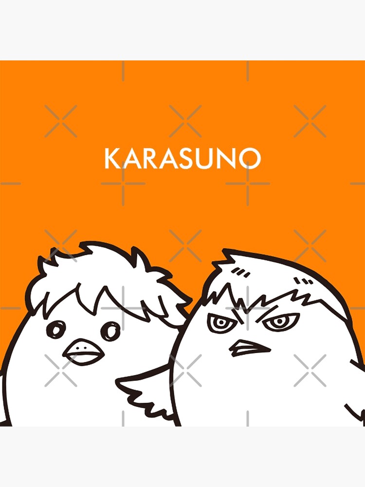 Karasuno Hinata Kageyama Chibi Crow Poster For Sale By Rinbi Redbubble 6416