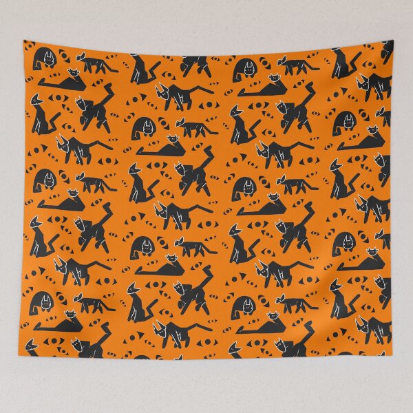 Item preview, Spooky Cats! designed and sold by LampaLava.