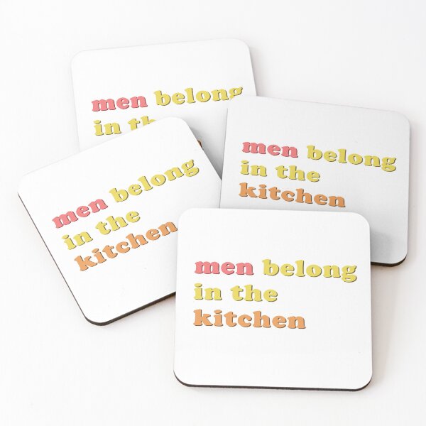 Item preview, men belong in the kitchen designed and sold by CristalCreates.