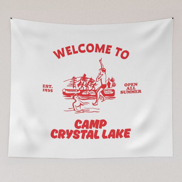 Item preview, Camp Crystal Lake designed and sold by GoodTimeRetro.
