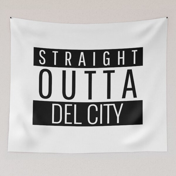 Item preview, Straight Outta Del City Oklahoma  designed and sold by Teelogic.
