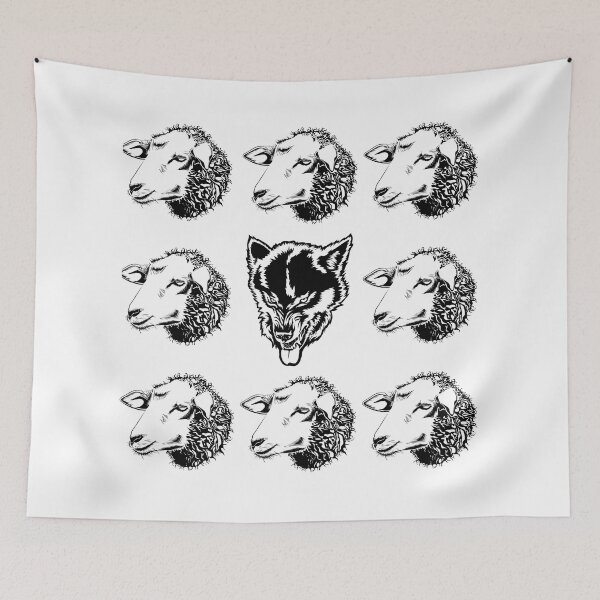 Item preview, Wolf Amongst Sheep designed and sold by Water Flick.