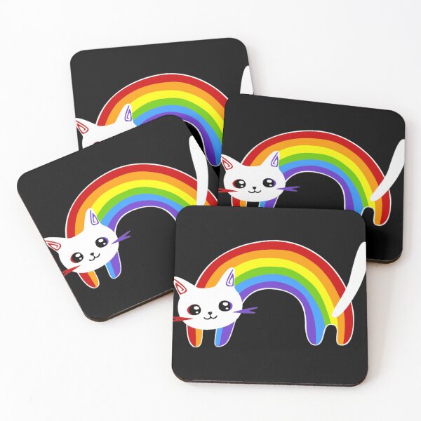 Item preview, Rainbow cat designed and sold by SA Butterfly.