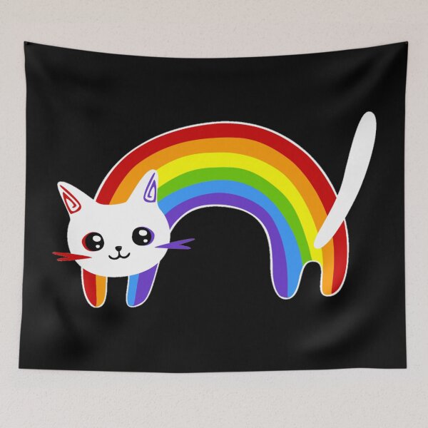 Item preview, Rainbow cat designed and sold by SA Butterfly.