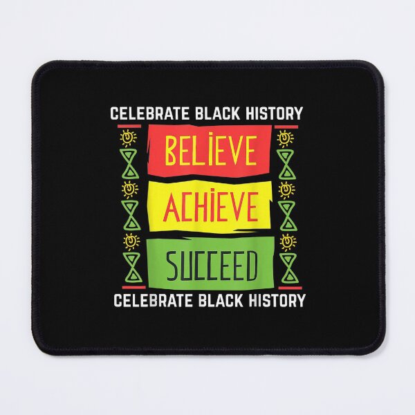 Item preview, Believe Achieve Succeed Black History Political designed and sold by Sayfullahsel.