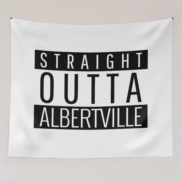 Item preview, Straight Outta Albertville Alabama  designed and sold by Teelogic.
